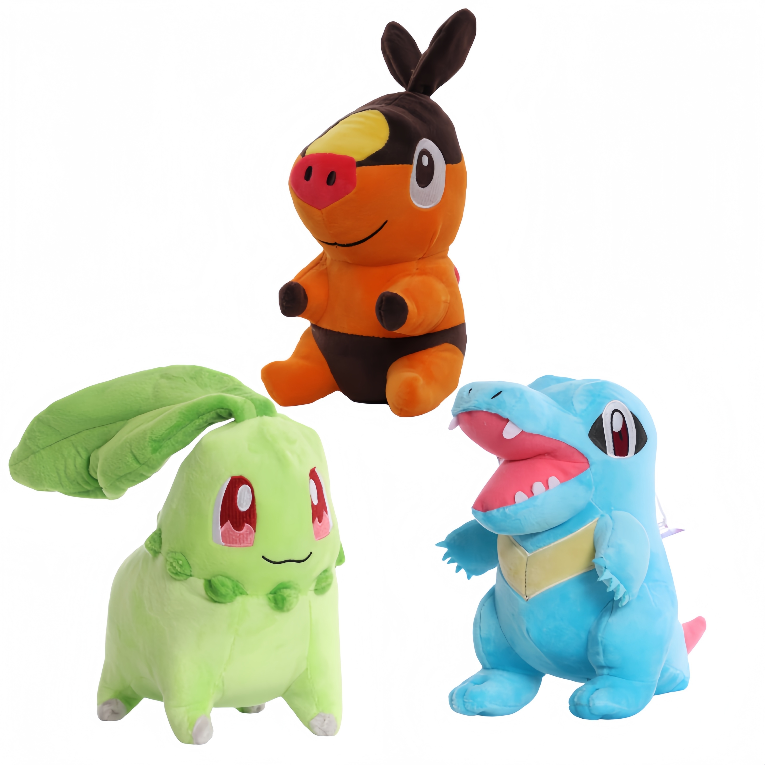 Kids Toys Za - Pokemon LEGENDS ZA Plush Chikorite Totodile