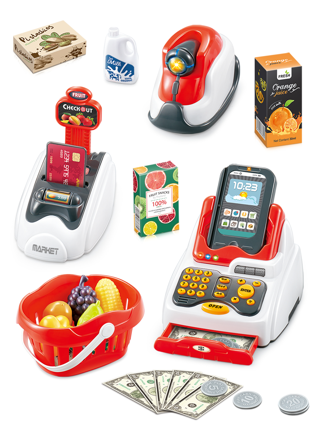 Kids Toys In Store - Grocery Store Pretend Play Electronic Toy