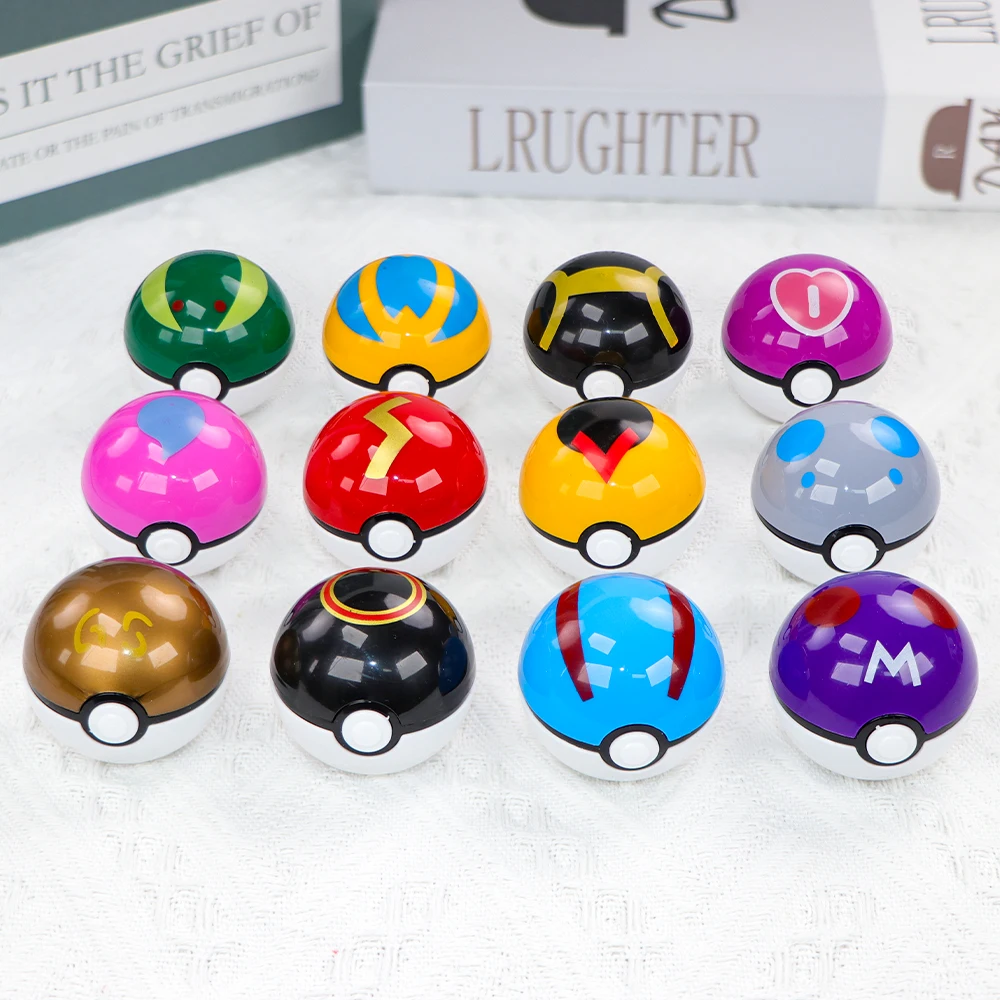 Kids Toys Idea - 12PCS Pokemon Ball Pokeball Pikachu Pokeball