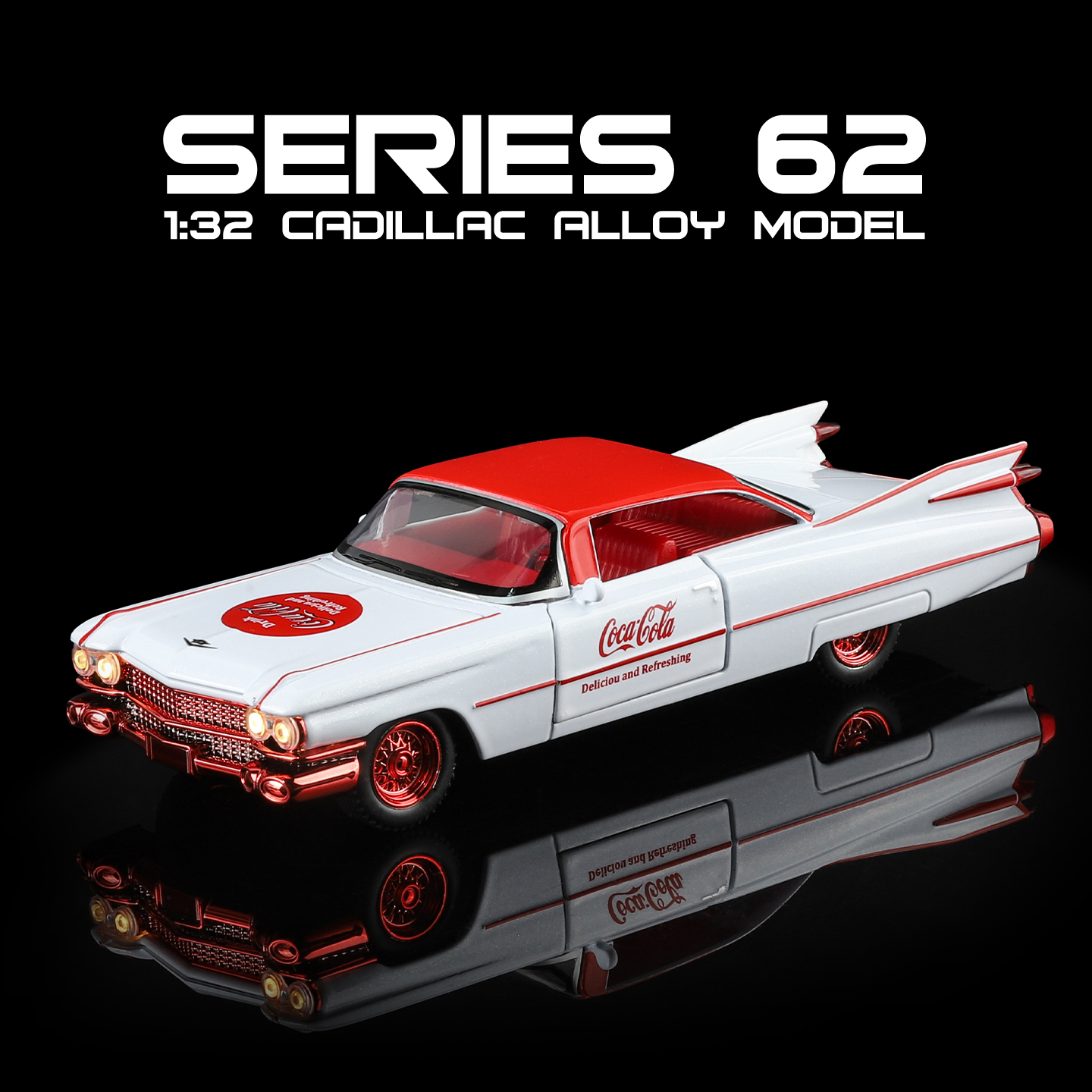 Kids Toys Idea - New Style 1:32 Nameplate base Cadillac
