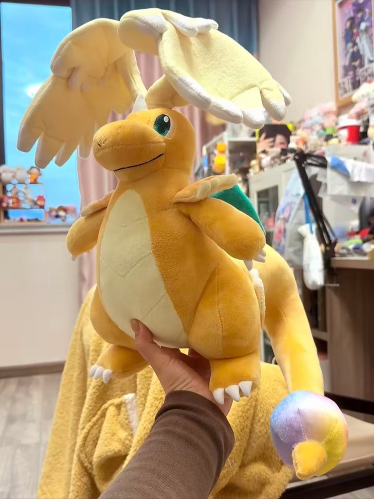 Kids Toys Za - Pokemon ZA Plush Mega Dragonite Pikachu