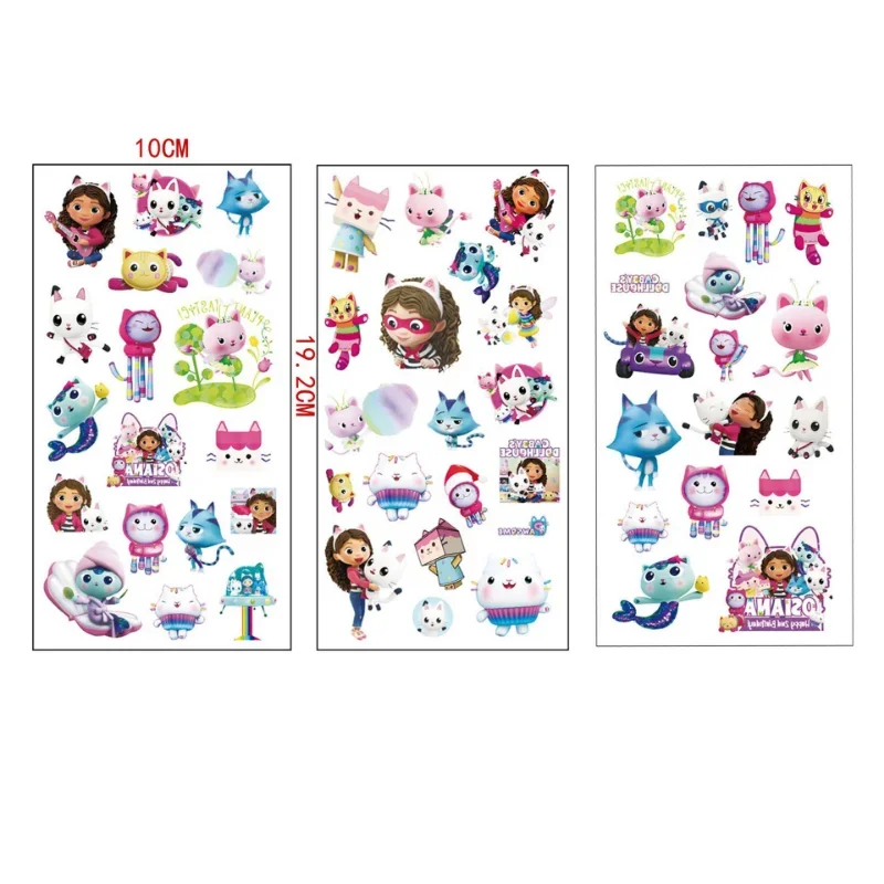 Kids Toys Latest - 3pcs New Gabby Dollhouse Sticker Cats