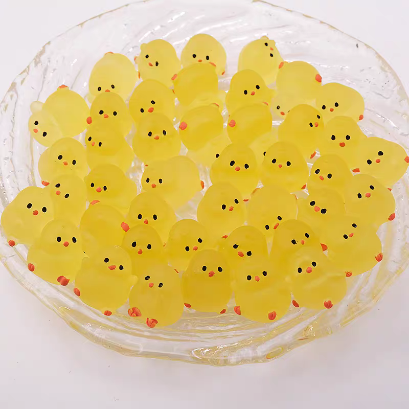 Kids Toys Home - Glow-in-the-Dark Mini Chick Light-Up Toy for