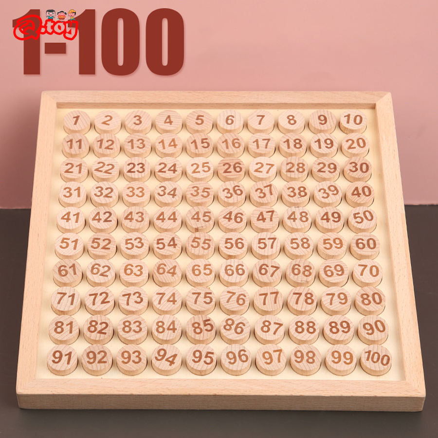 Kids Toys Under 100 - 100 Counting Board Montessori Educational Toys