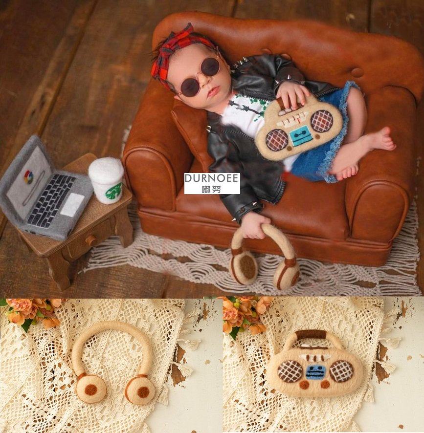 Wool Felt Doll Newborn Photogr - đánh giá và giá Kids Toys New Born
