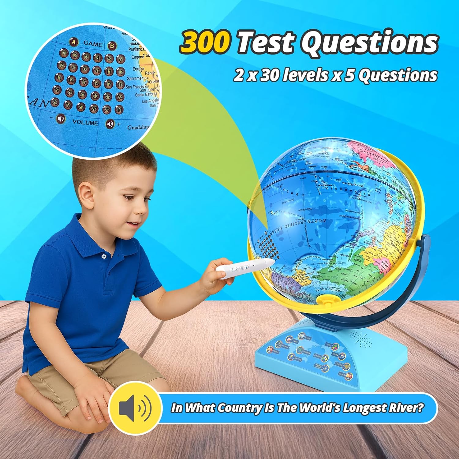 Interactive Globe for Kids Age - đánh giá và giá Kids Toys Home