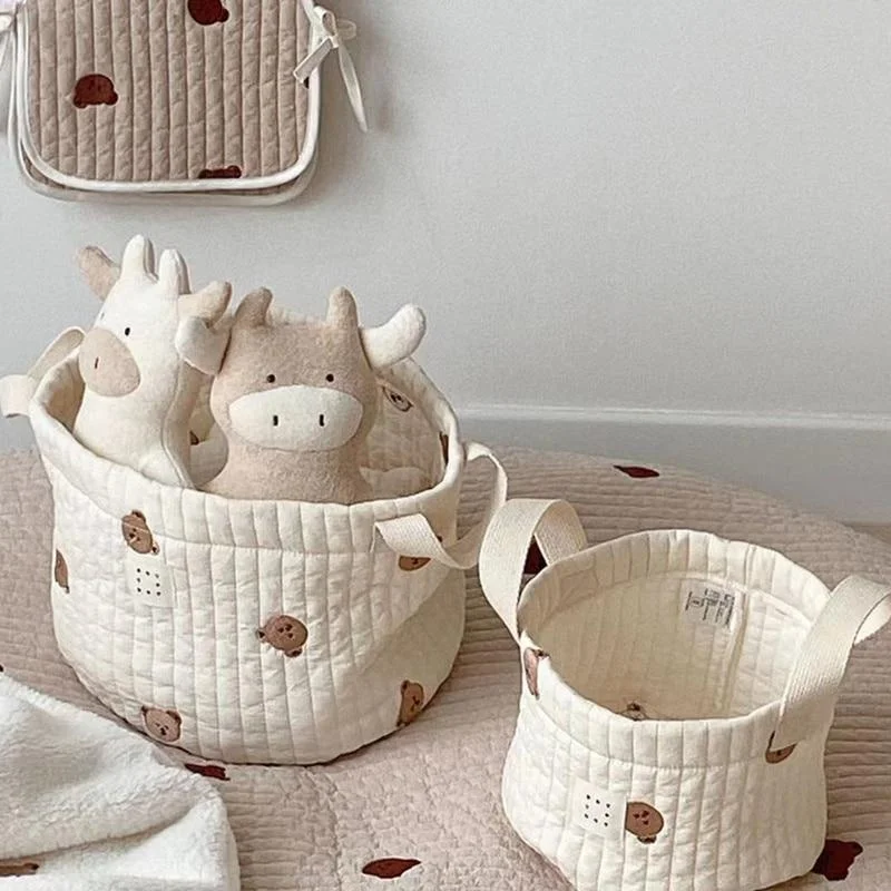 Cute Bear Embroidery Diaper Ba - đánh giá và giá Kids Toys New Born