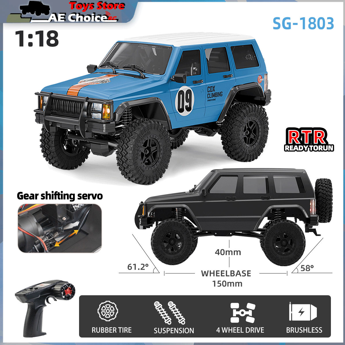 SG1803 1/18 Full Scale Simulat - đánh giá và giá Kids Toys Under 100
