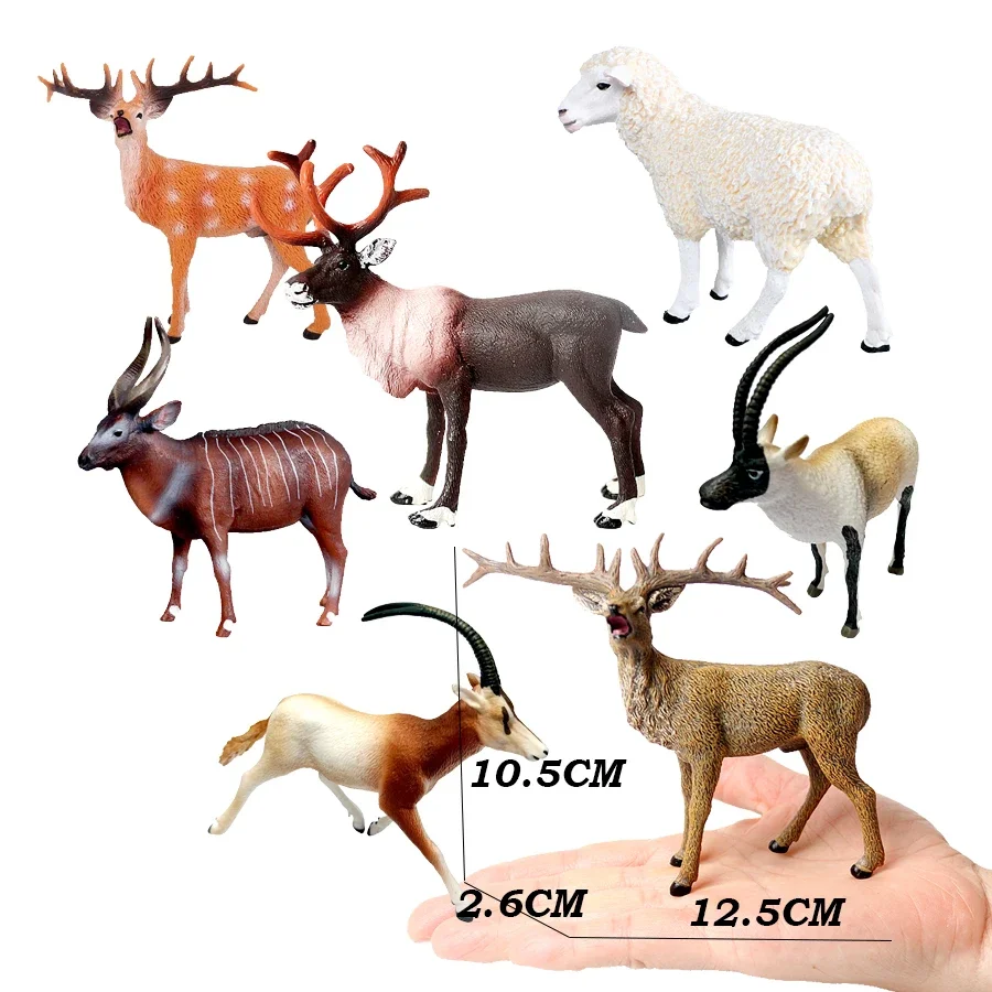 Plastic Deer Model Toys Christ - đánh giá và giá Kids Toys Under 100