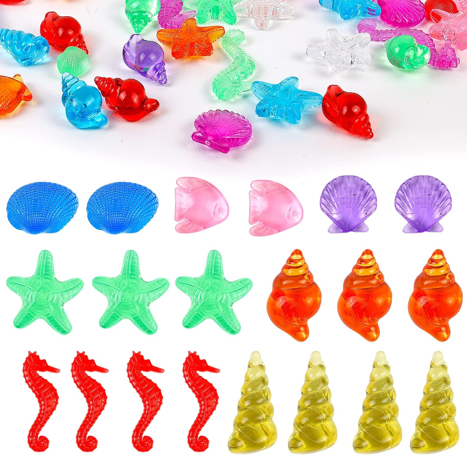 100 Pcs Sensory Bin Filler, Di - đánh giá và giá Kids Toys Under 100