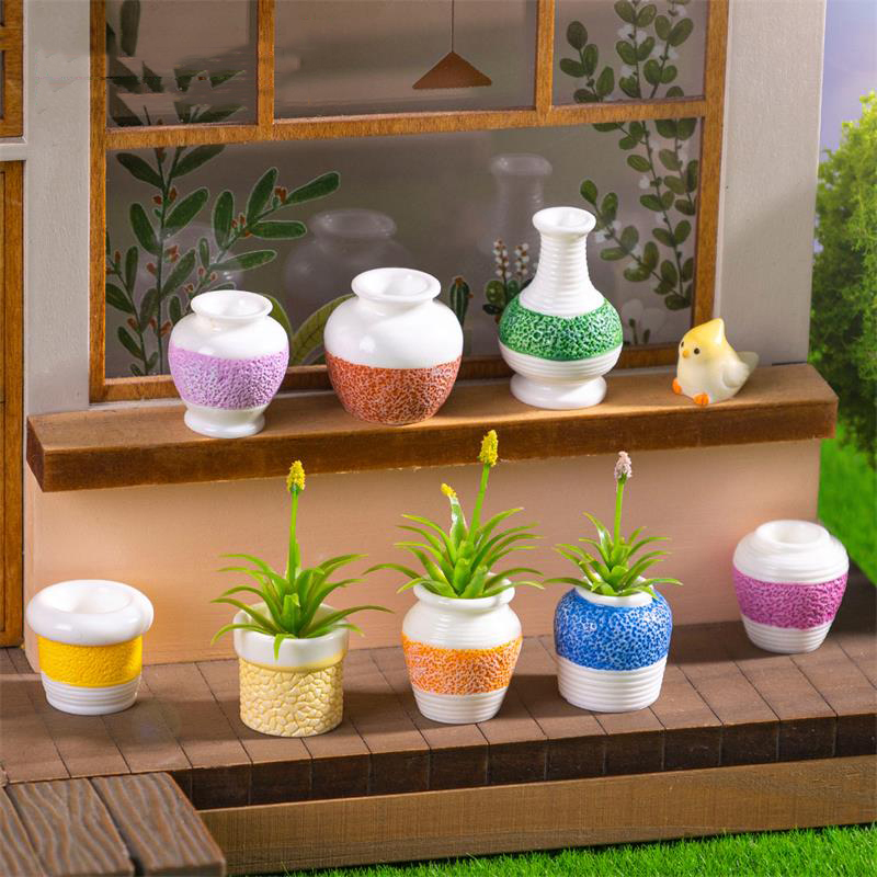 [JN] 5 PCS Cute Dollhouse Mini - đánh giá và giá Kids Toys Home