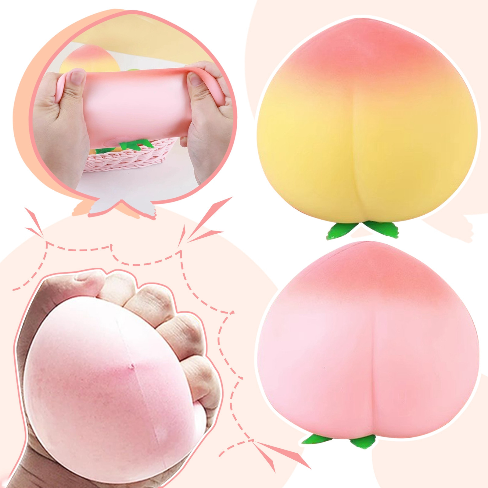 ZA Fidget Toy Cartoon Peach PU - đánh giá và giá Kids Toys Za