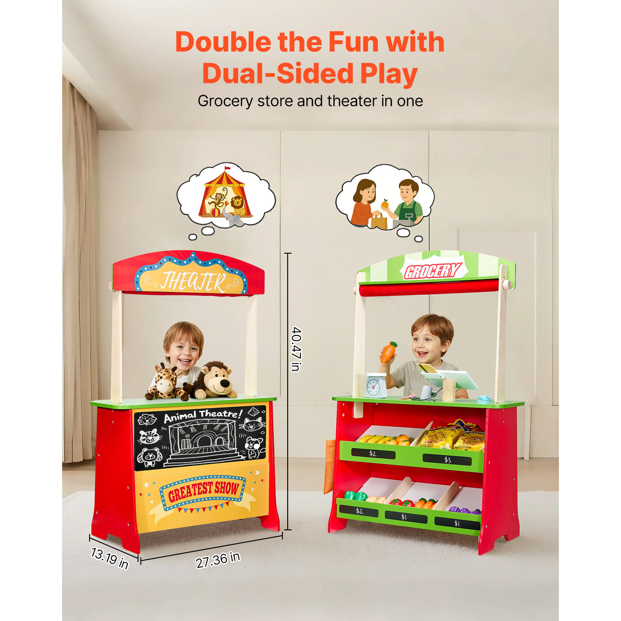 SucceBuy 2-in-1 Kids Wooden Pu - đánh giá và giá Kids Toys In Store