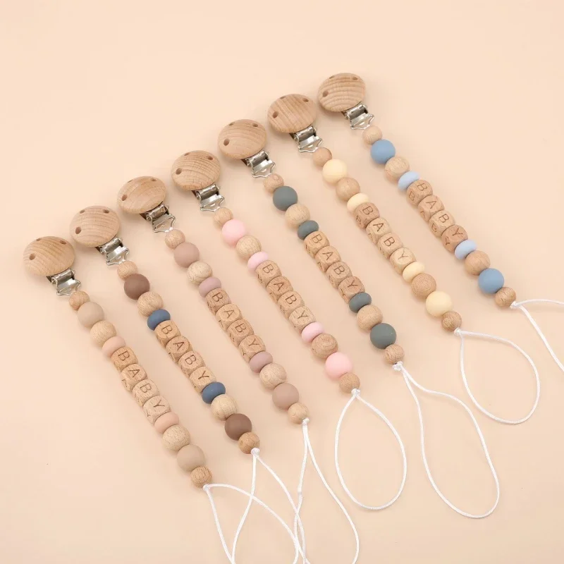 Baby Pacifier Clips Personaliz - đánh giá và giá Kids Toys New Born