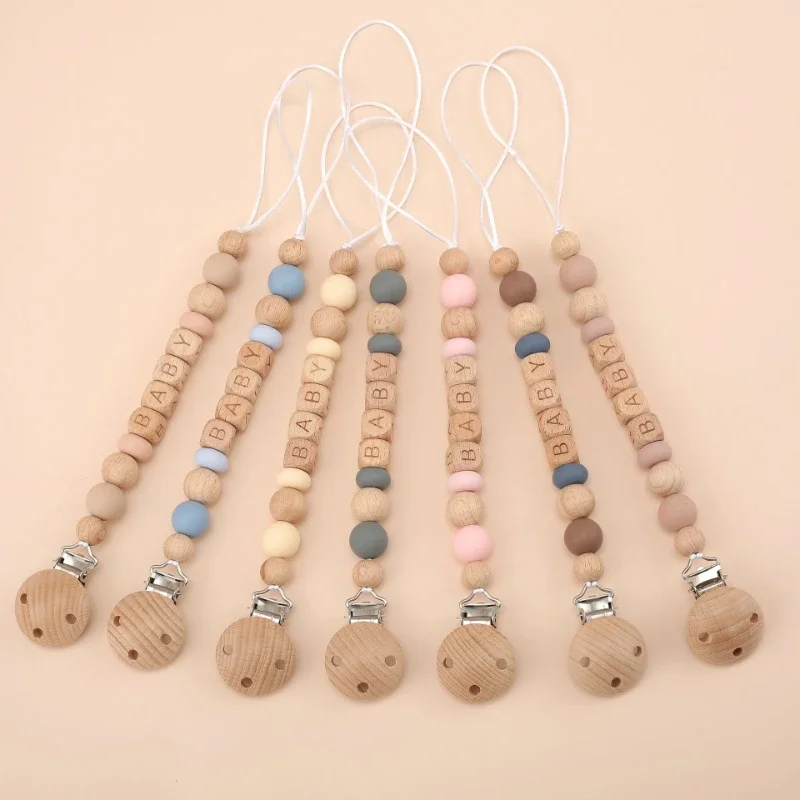 Baby Pacifier Clips Personaliz - đánh giá và giá Kids Toys New Born