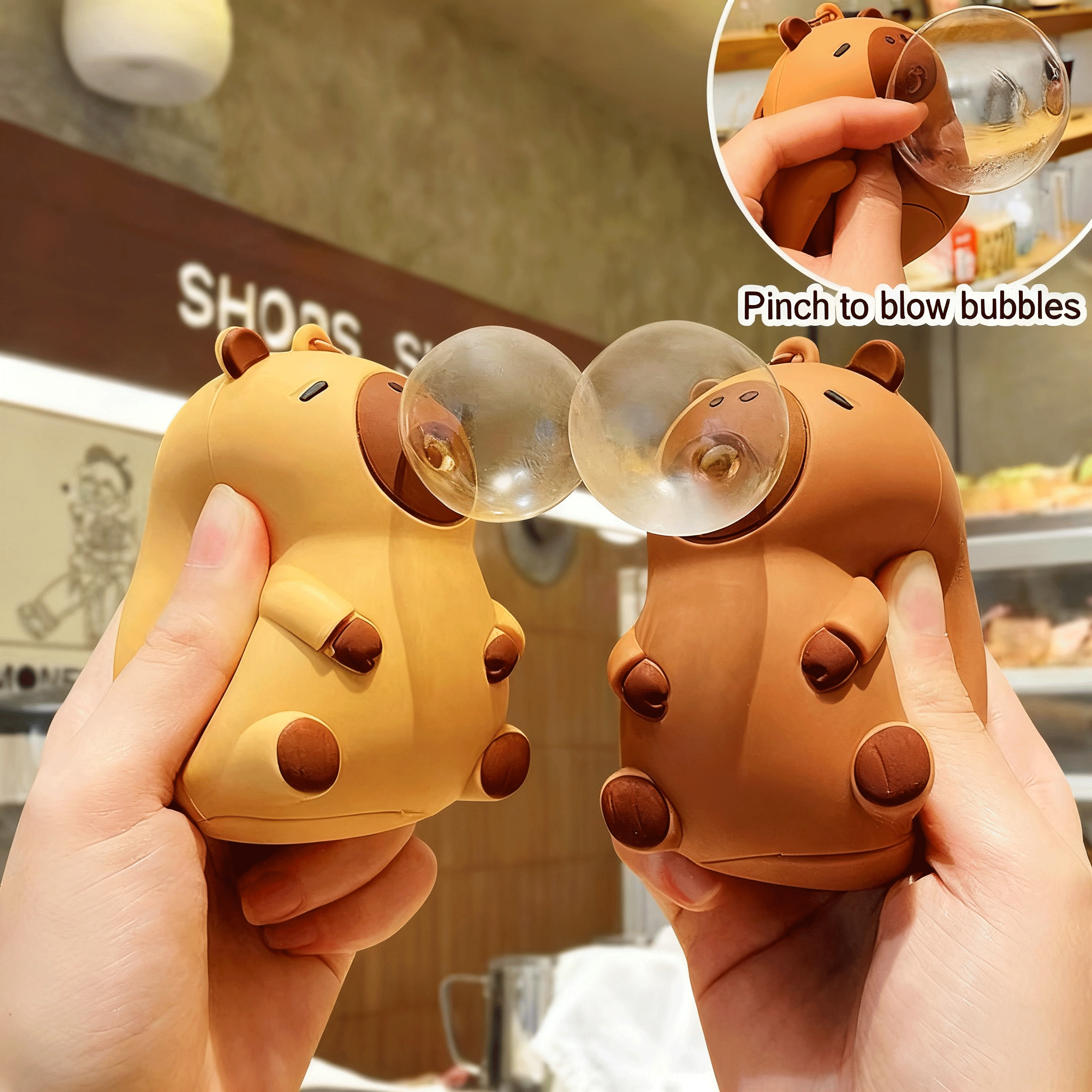 Capybara Doll Pinch Pendant To - đánh giá và giá Kids Toys Latest