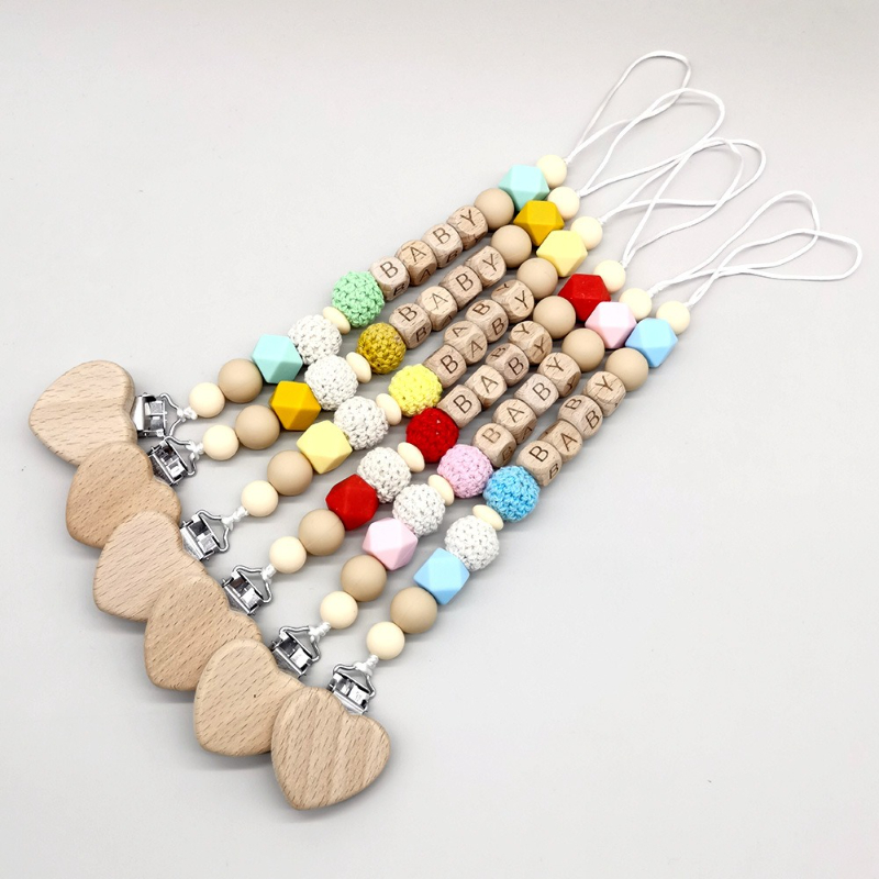 New Custom Baby Pacifier Clip  - đánh giá và giá Kids Toys New Born