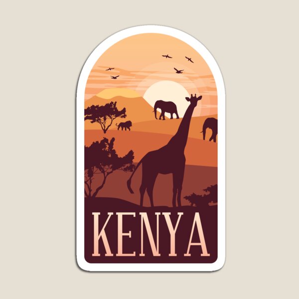 Kenya Africa Design  Magnet fo - đánh giá và giá Kids Toys Kenya