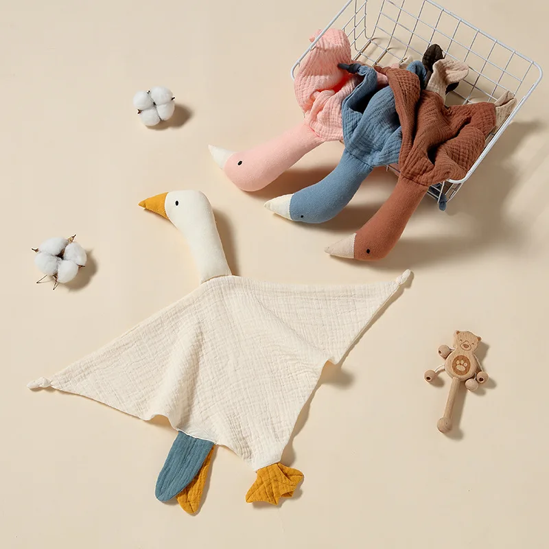Cute Swan Baby Cotton Comforte - đánh giá và giá Kids Toys New Born