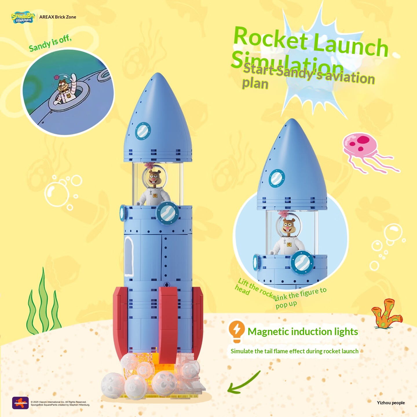 Areax Spongebob Sandy Cheeks D - đánh giá và giá Kids Toys Box