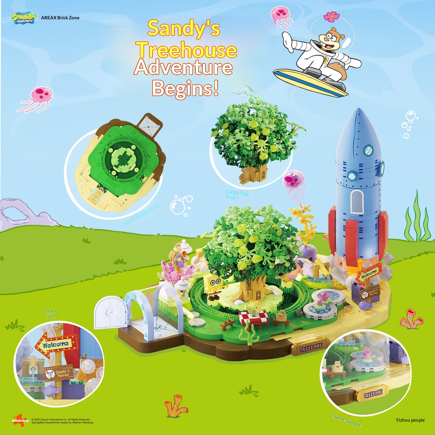 Areax Spongebob Sandy Cheeks D - đánh giá và giá Kids Toys Box