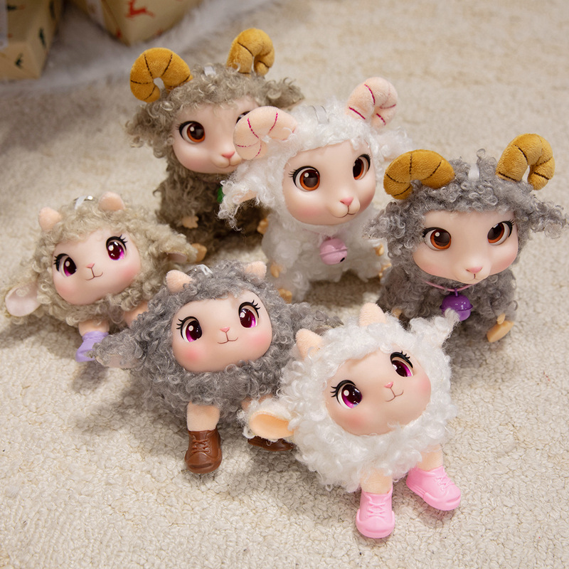 Kawaii Lamb Plush Toy Soft Vin - đánh giá và giá Kids Toys Idea