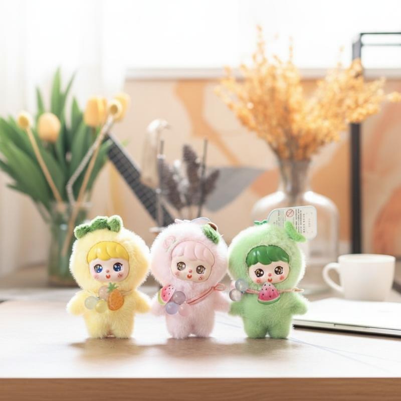 Cute Fruit Plush Doll Keychain - đánh giá và giá Kids Toys Idea