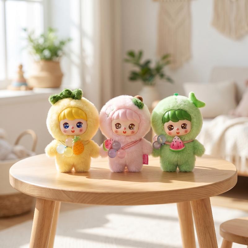 Cute Fruit Plush Doll Keychain - đánh giá và giá Kids Toys Idea