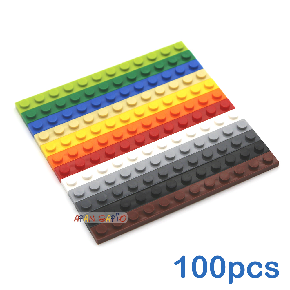 100pcs 1x12 Dots DIY Building  - đánh giá và giá Kids Toys Under 100
