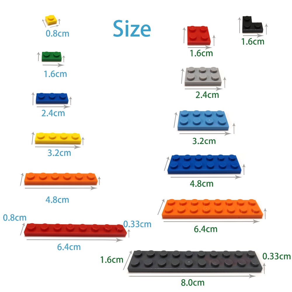 100pcs 1x12 Dots DIY Building  - đánh giá và giá Kids Toys Under 100