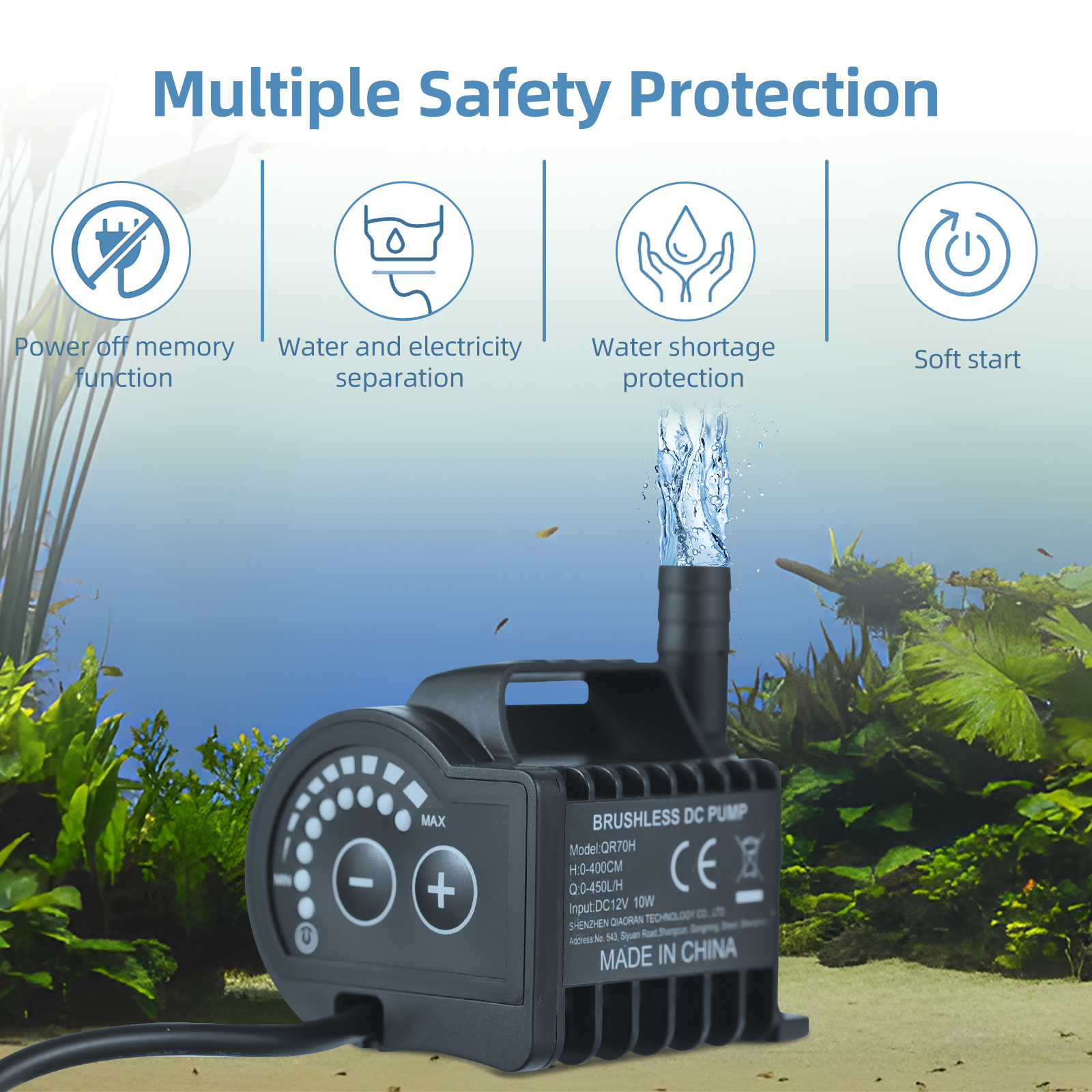 Submersible 12V Water Pump 8 L - đánh giá và giá Bubble Machine Outdoor