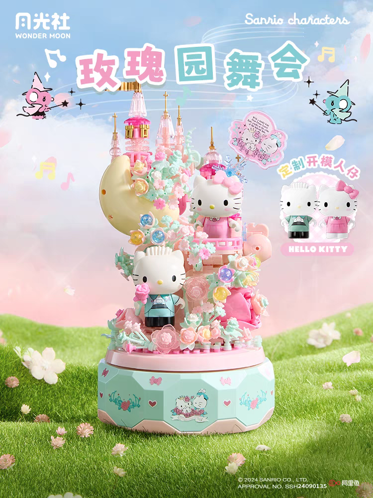 Sanrio Hello Kitty Gemini DIY  - đánh giá và giá Kids Toys Box