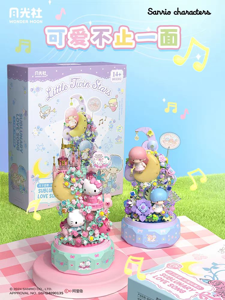 Sanrio Hello Kitty Gemini DIY  - đánh giá và giá Kids Toys Box
