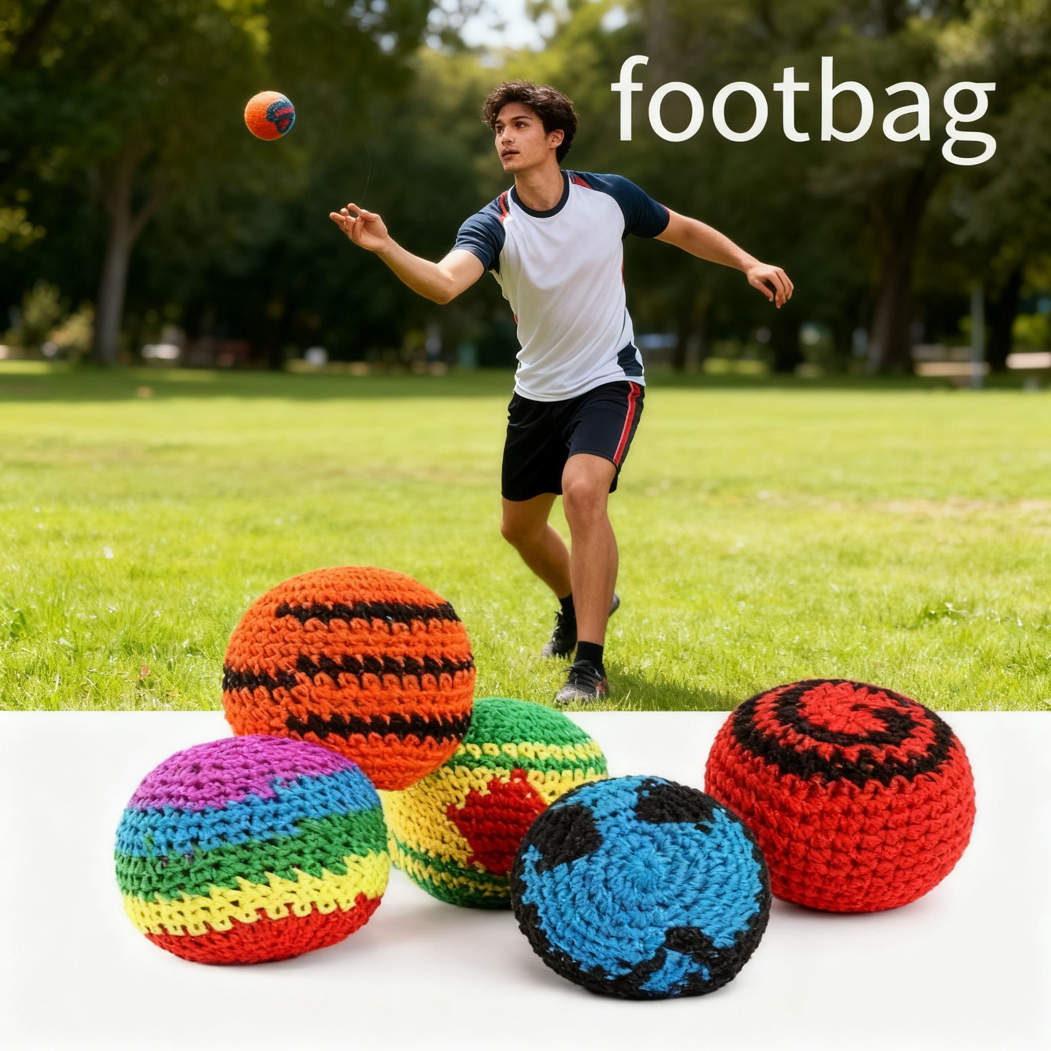 Handmade Footbag 1/3/6/9/12pc  - đánh giá và giá Kids Toys Under 100