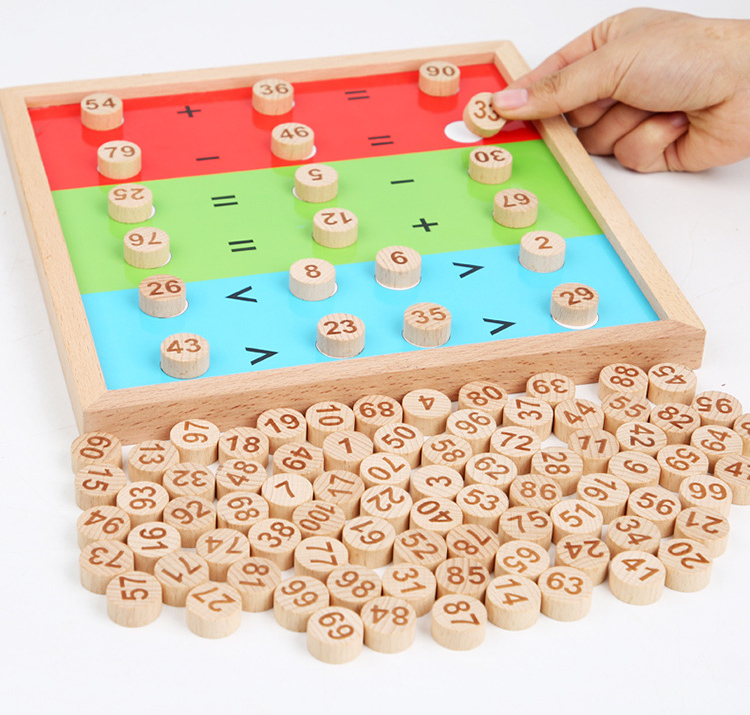 100 Counting Board Montessori  - đánh giá và giá Kids Toys Under 100