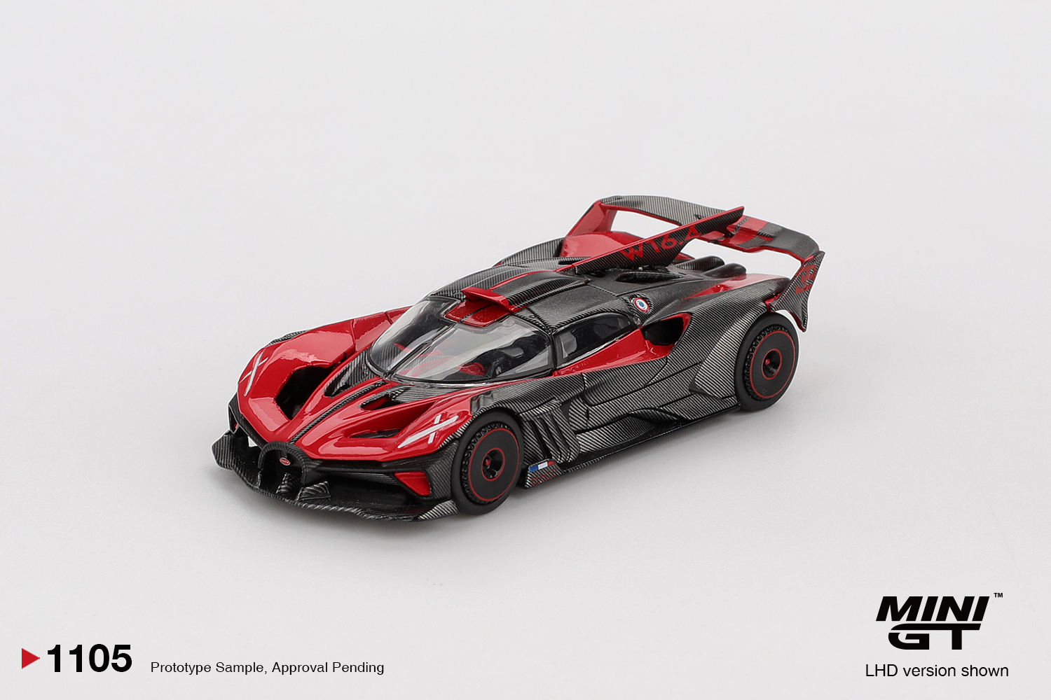 MINIGT 1/64 Bugatti Bolide Red - đánh giá và giá Kids Toys Boys