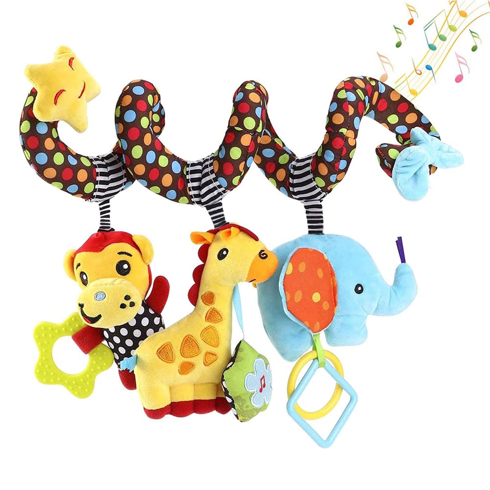 Baby Car Seat Stroller Spiral  - đánh giá và giá Kids Toys New Born