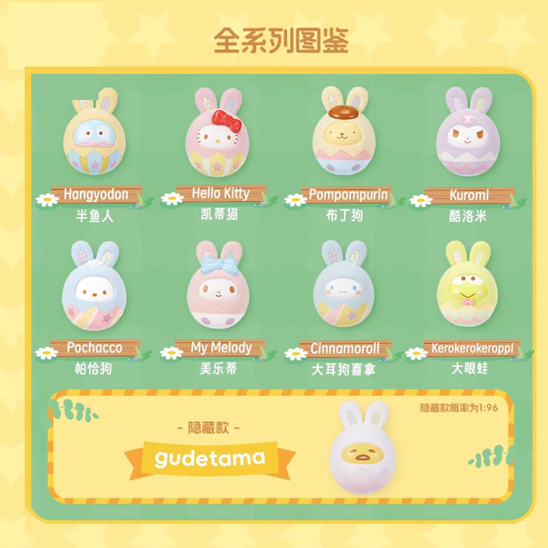 New Sanrio Bunny Funny Egg Kur - đánh giá và giá Kids Toys Box