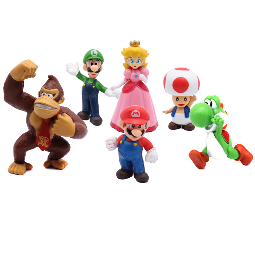 # 6pcs/set Super Mario Bros PV - đánh giá và giá Kids Toys Idea